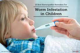 worm infestation in children how