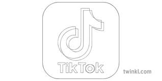 Logo of social music app. Tik Tok App Drawings Drone Fest