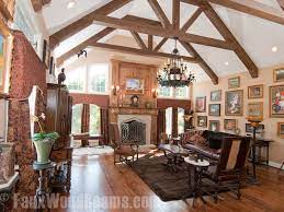 faux wood beams in custom sizes for a
