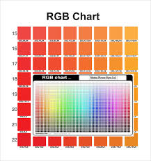 Free 6 Useful Sample Rgb Color Chart Templates In Pdf