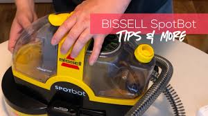 bissell spotbot filling tank how to