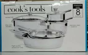 Cooks Tools 8 Piece Stainless Steel