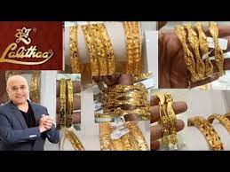 lalitha jewellery gold kada bangles
