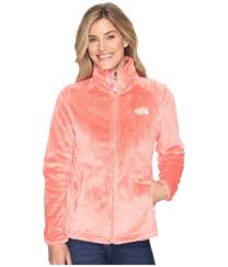 Galleon The North Face Womens Osito 2 Jacket Burnt Coral