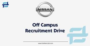 apply nissan freshers jobs 2024