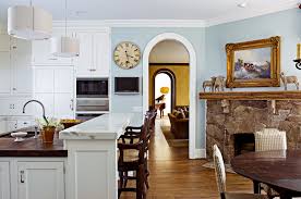 As you can see, there's only one single wall of appliances and cabinetry from the ceiling to floor for your kitchen. Open Kitchen Layouts Better Homes Gardens
