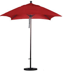 square patio market umbrella with