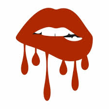 red dripping lips eps png in uk