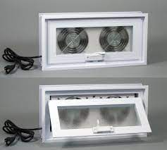 If using the xchanger basement ventilation fan in an enclosed utility room with chimney vented heating equipment, use this to pull exhaust air from an adjacent room. Bestlouver Com Now Offers A Venting System To Help Remove That Musty Smell And Moisture From Your Base Bathroom Ventilation Basement Windows Ventilation Design