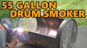 55 gallon drum smoker build project