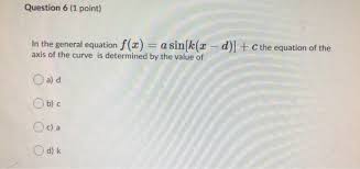 The Equation Of A Sine Function