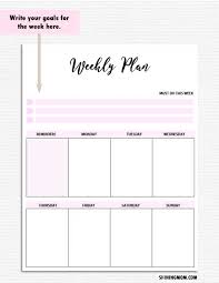 I decided to test my theory… 15 Printable Weekly Schedule Templates For Everyone To Utilize