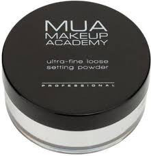 mua ultra fine loose setting powder