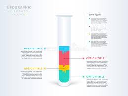 Test Tube Step Business Chart Infographics Science