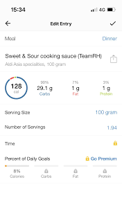 calorie counting homemade food step by