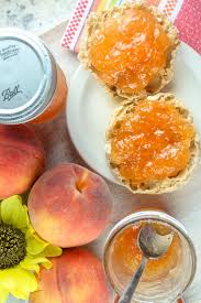 quick easy peach jam the food hussy