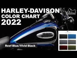 2022 Harley Davidson Model Lineup Color