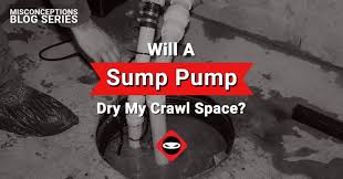 A Sump Pump Will Dry My Crawl Space