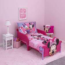 Well you're in luck, because here they come. Disney Minnie Mouse Hearts And Bows 4 Piece Toddler Bedding Set Bed Bath Beyond
