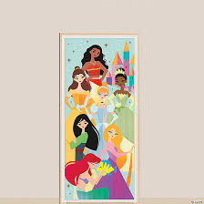 Disney Princess Plastic Door Banner