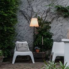 Modern Outdoor Floor Lamp Black