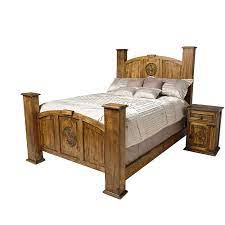 rustic imports queen mansion bed
