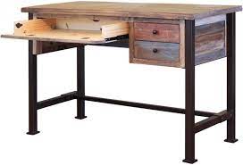 Your distressed desk stock images are ready. International Furniture Direct 900 Antique Ifd968desk Writing Desk With Distressed Finish Dunk Bright Furniture Table Desks Writing Desks
