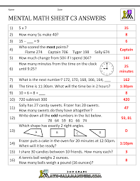 Math trivia is a great way to test your knowledge. Mental Math Worksheet 2nd Grade