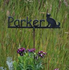 Pet Marker Garden Name Stake Custom