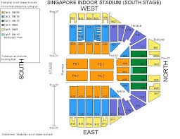 Singapore National Stadium Seating Chart Rows