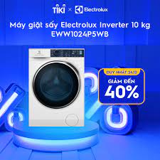 Mua Máy giặt sấy Electrolux Inverter 10 kg EWW1024P5WB - chỉ giao Hà Nội giá  rẻ nhất