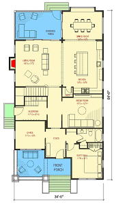 Timeless Bungalow Plan With Screened