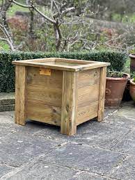 Bespoke Solid Wood Planter Made To