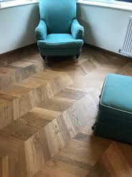 get the look chevron parquet floors
