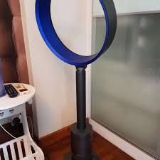 dyson pedestal fan am08 iron blue
