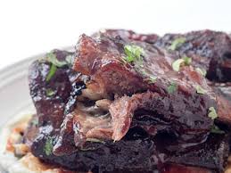 baked barbecue beef short ribs gal on