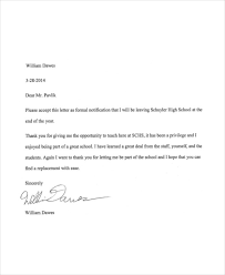 Coaching Resignation Letter Under Fontanacountryinn Com