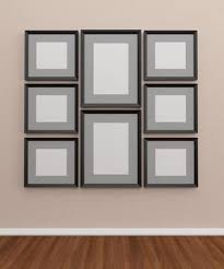 Photo Frames On The Wall 1101881 Stock
