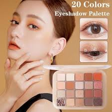 20 color chestnut eyeshadow palette