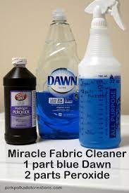 diy miracle fabric cleaner pink