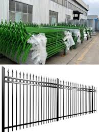 Garden Fence Steel Pale Picket Fence