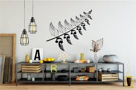 Nz Art Silver Fern Grafix Wall Art