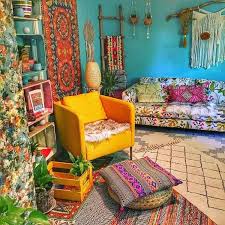 Boho Living Room Ideas Colorful And