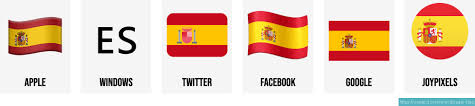 List of emoji flags for every country, including those not on the emoji keyboard. Flag Of Spain Emoji