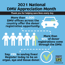 donate life america thanks dmv partners