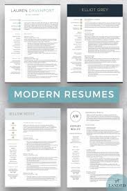 Modern Resume Designs That Help You Immediately Stand Out