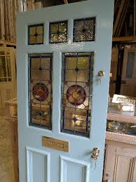 7 Panel Stained Glass Front Door