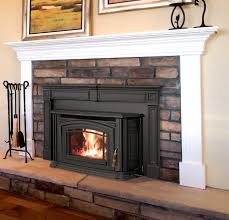 I Like This Pellet Stove With A Mantel