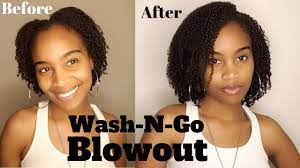 wash and go out how to stretch