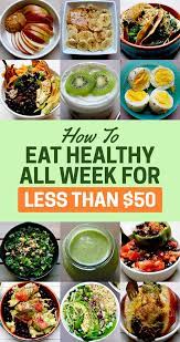 Cheap Healthy Meals For A Week gambar png